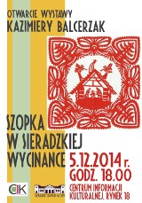 Wycinanki w sieradzkim CIK. Od piątku 5 grudnia prezentowane będą prace Kazimiery Balcerzak