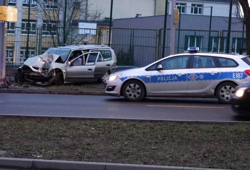 Do zdarzenia doszło w sobotę, 9 lutego, na al. Konstytucji 3...