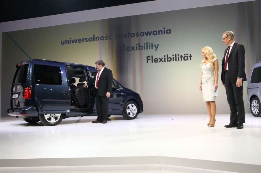 Nowy model VW Caddy pokazano na MTP w Poznaniu