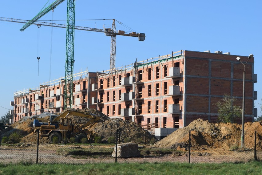 Trwa budowa mieszkań czynszowych w Żorach