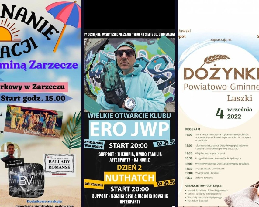 Imprezy w Jarosławiu i okolicy. Co robić w weekend 2-4 września? Na co warto się wybrać, gdzie się bawić? [PRZEGLĄD]