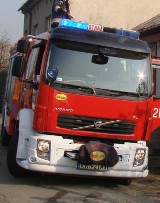 Tico stanęło w ogniu na ul. Krakowskiej w Chełmku