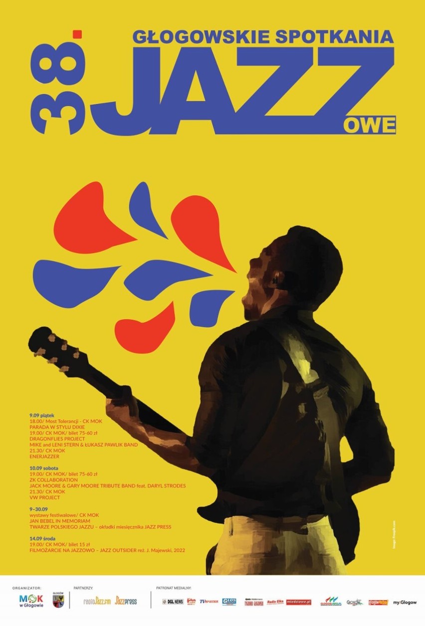 Plakat Głogowskich Spotkań Jazzowych