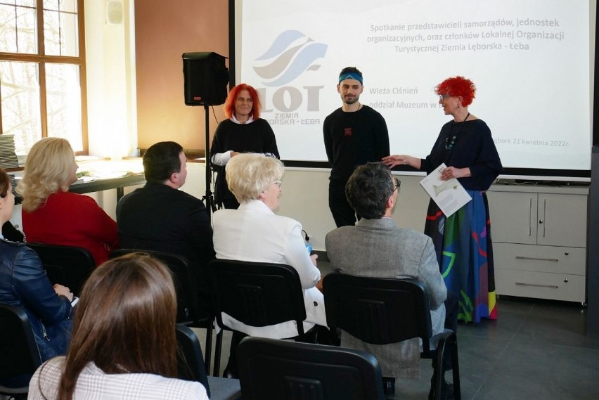 Projekt "Łączy nas Łeba" był głównym tematem spotkania zorganizowanego przez LOT Ziemia Lęborska-Łeba