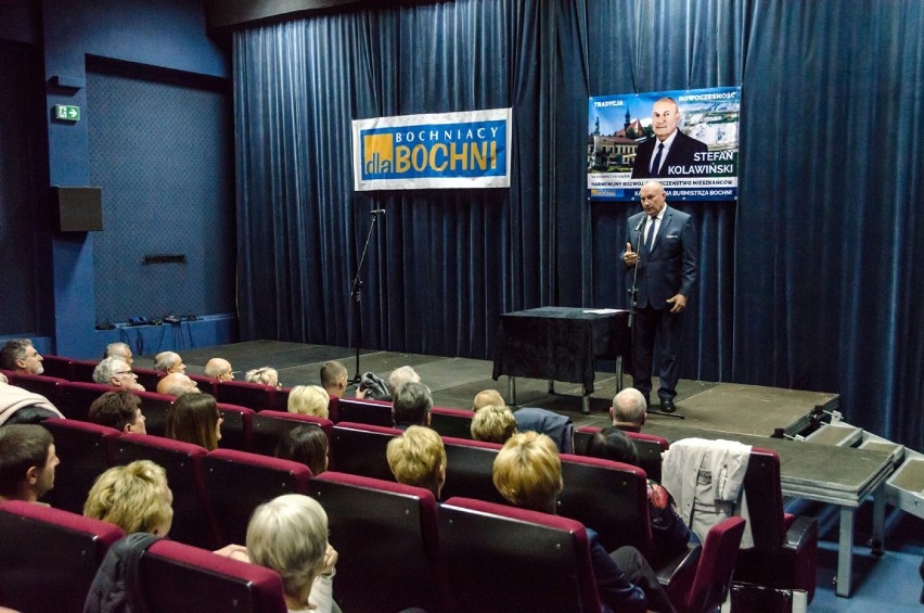 Wybory samorządowe 2018. Bochnia. Burmistrz Stefan Kolawiński przystępuje do kontrataku. Chwali się sukcesami i ogłasza kolejne plany