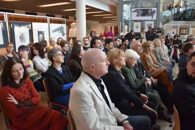 Spotkanie autorskie z prof. Maciejem Guźniczakiem, autorem książki "Matryce Wyobraźni" na WP-A UAM w Kaliszu