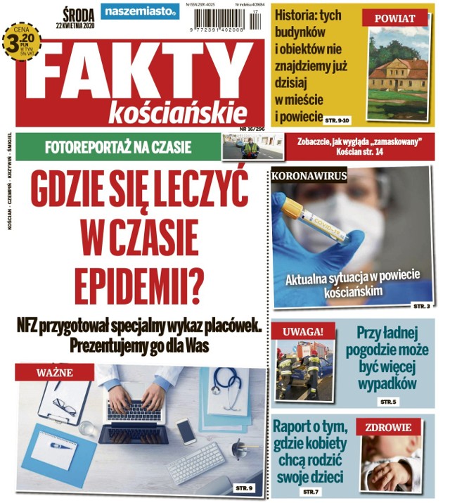 Zapraszamy do lektury nowych "Faktów Kościańskich"