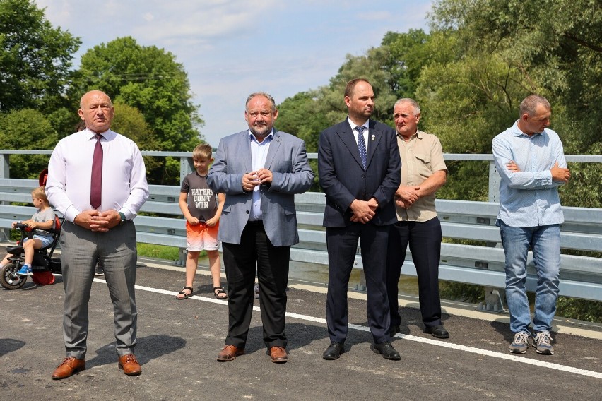 Uroczyste otwarcie mostu w Łączkach Jagiellońskich. To inwestycja za 6 mln zł [ZDJĘCIA, WIDEO]
