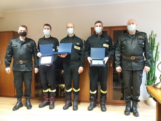 Podziękowania dla strażaków z Kalisza, którzy walczyli z ogniem w Grecji