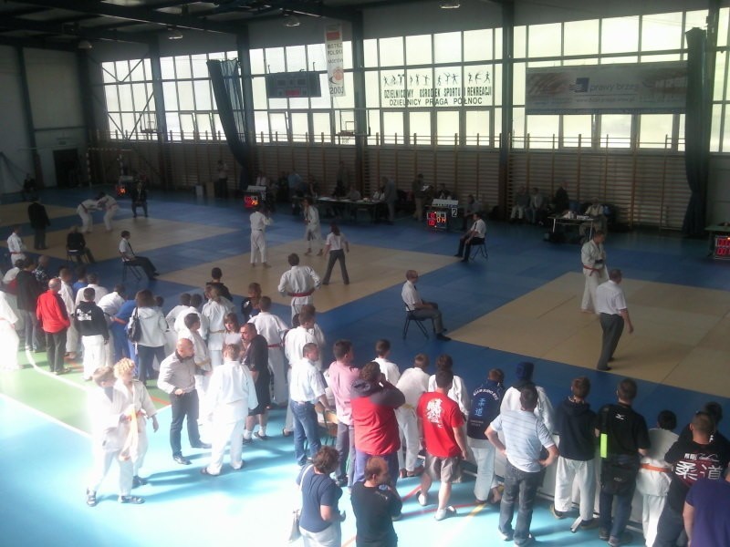 Zawodnicy UKS Ippon Kutno na turnieju judo