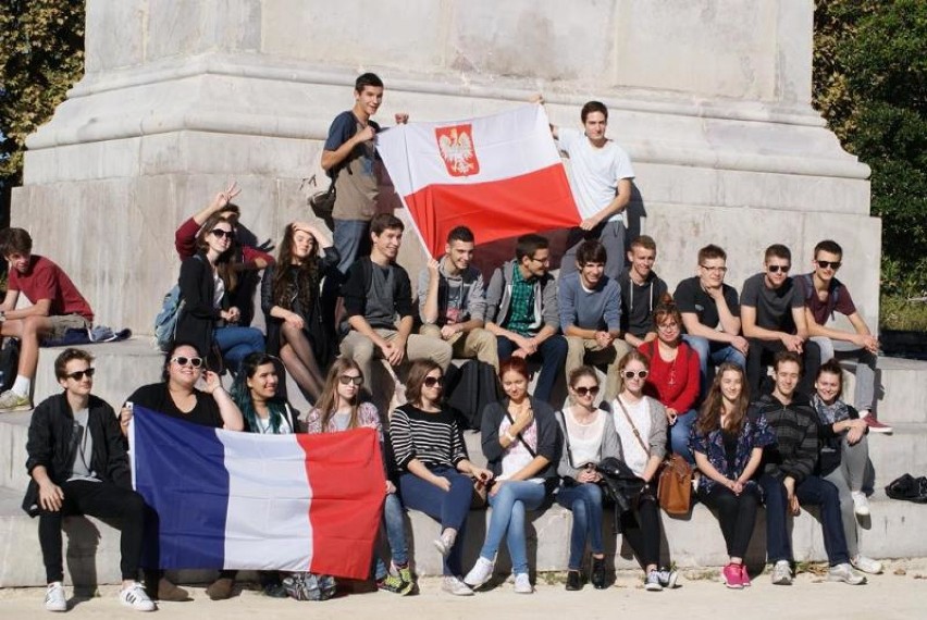 Uczniowie I LO zwiedzili Francję