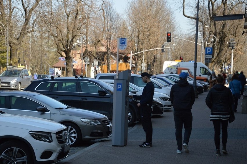 To na tym parkingu przy ulicy Kościuszki w Zakopanem doszło...