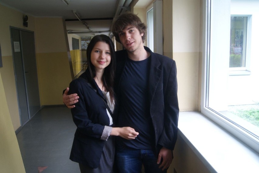 Jakub Ostrowicz i Kasia Skowronek