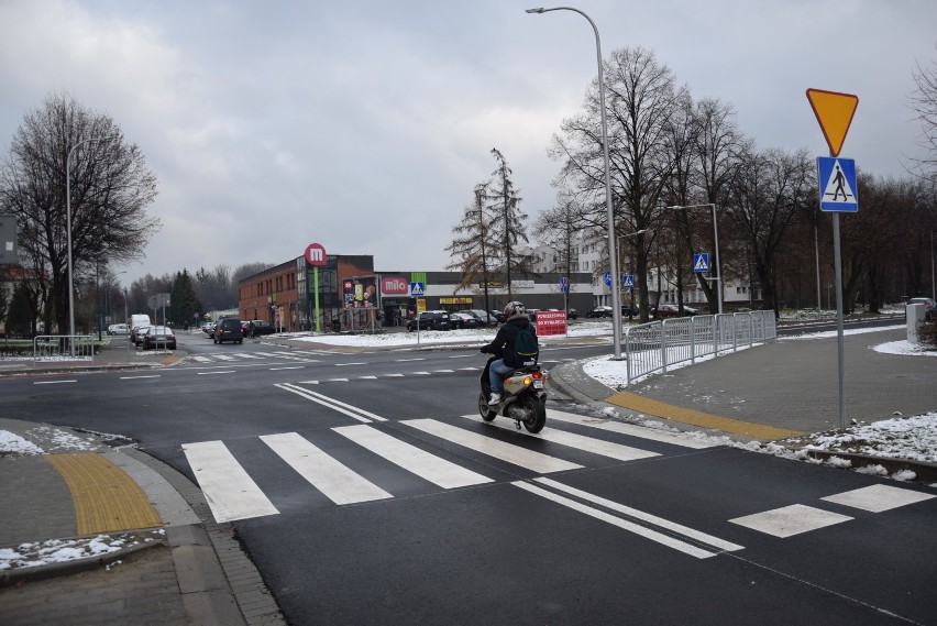 Ul. Olszewskiego w Oświęcimiu po remoncie