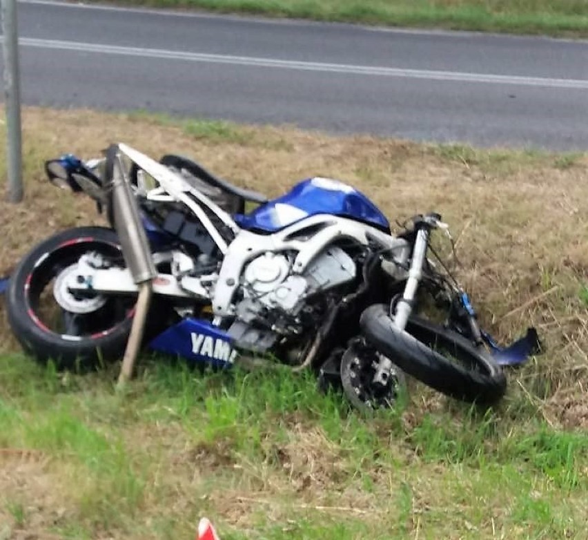 Gmina Nowy Tomyśl: Tragiczny wypadek z udziałem motocyklisty