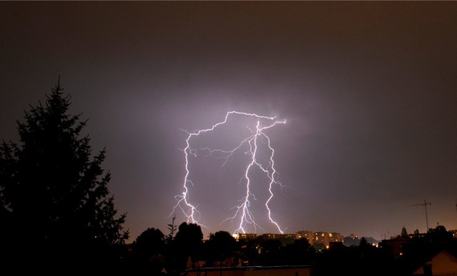 Synoptycy prognozują burze z gradem na niedzielę, 29 lipca 2018.