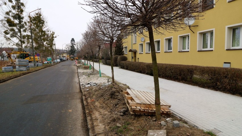 Przebudowa ulicy Kochanowskiego w Brzegu.