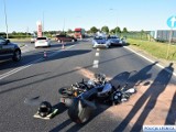 Weekend na drogach w pobliżu Legnicy. Dwa wypadki z udziałem motocyklistów! Sprawcy pod wpływem alkoholu