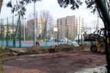 Kompleks lekkoatletyczny w Bielsku-Białej powstaje przy parku [ZDJĘCIA]