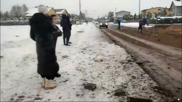 Eksplozja gazociągu we Wręczycy Wielkiej. Ulica Mickiewicza została zablokowana