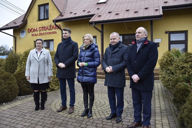 O proponowanych zmianach w kodeksie wyborczym lokalni polityce PiS mówili w Woli Żelichowskiej na Powiślu Dąbrowskim