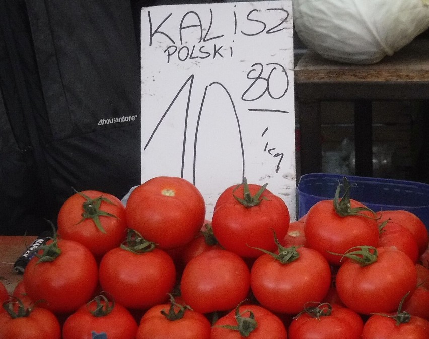 Pomidory Kalisz były w cenie 10.80 za kilogram