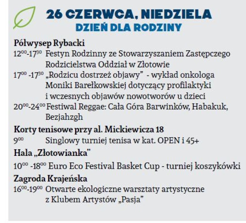 Program Euro Eco Festival 2016