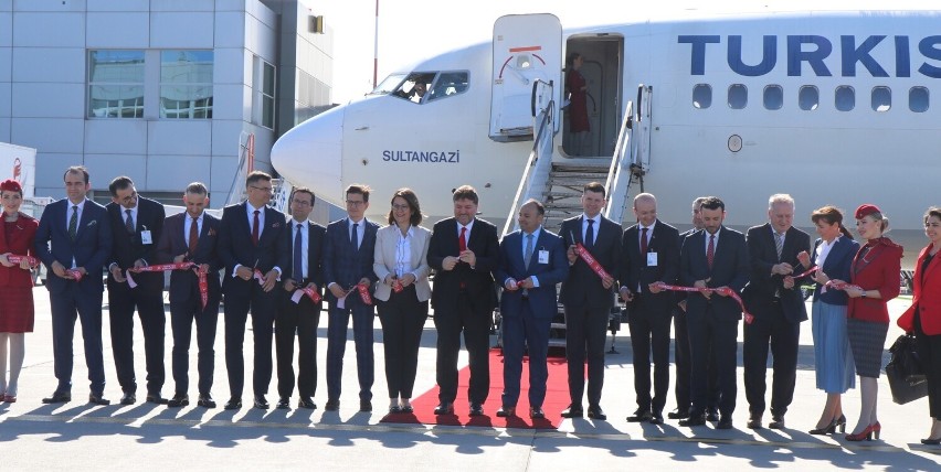 1 maja, z okazji pierwszego lotu Turkish Airlines do...