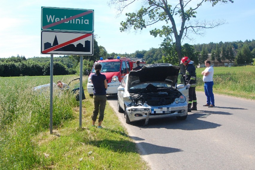 Wypadek w Werblini