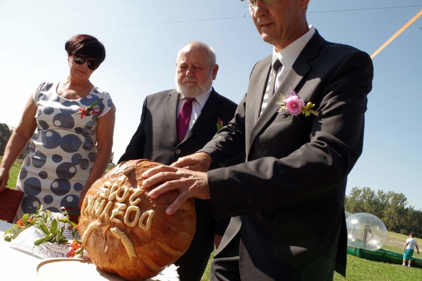 Dożynki gminno-parafialne w Gorzycach.