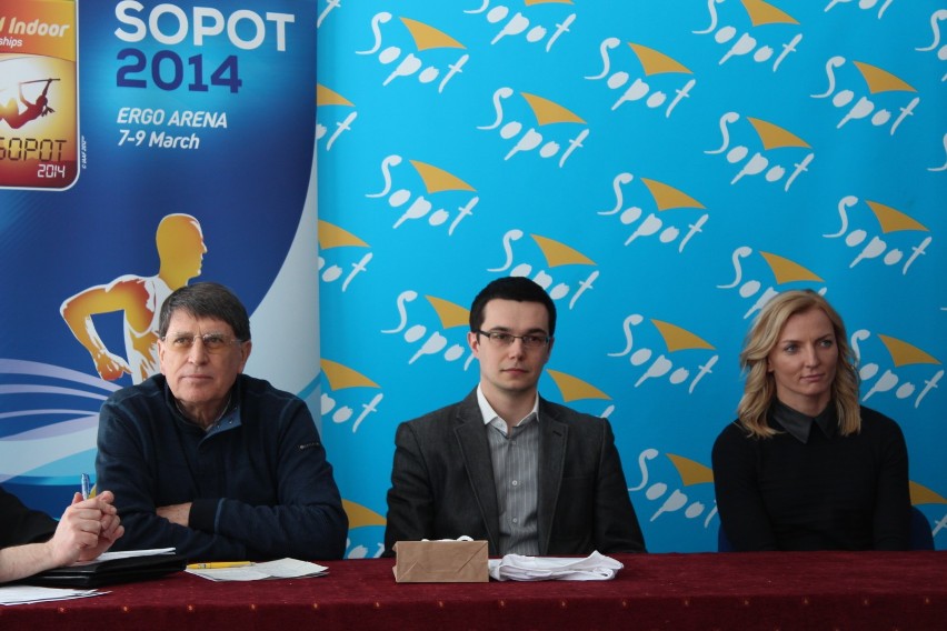 konferencja z przedstawicielami IAAF w Sopocie
