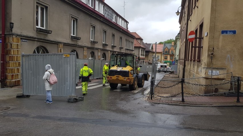 Bochnia. Nowa organizacja ruchu w centrum na ulicy Mickiewicza [ZDJĘCIA]