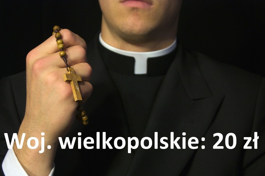 W wielkopolskim ksiądz średnio do koperty dostaje 20 zł. To...