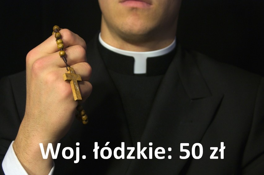 W łódzkim mieszkańcy na księdza po kolędzie wydają średnio...