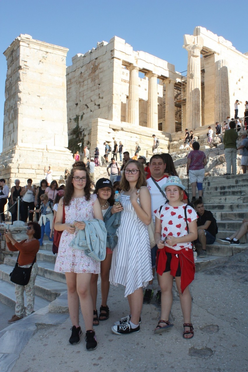 Uczniowie z Pruszcza i Suchego Dębu na wycieczce w Grecji - ZDJĘCIA