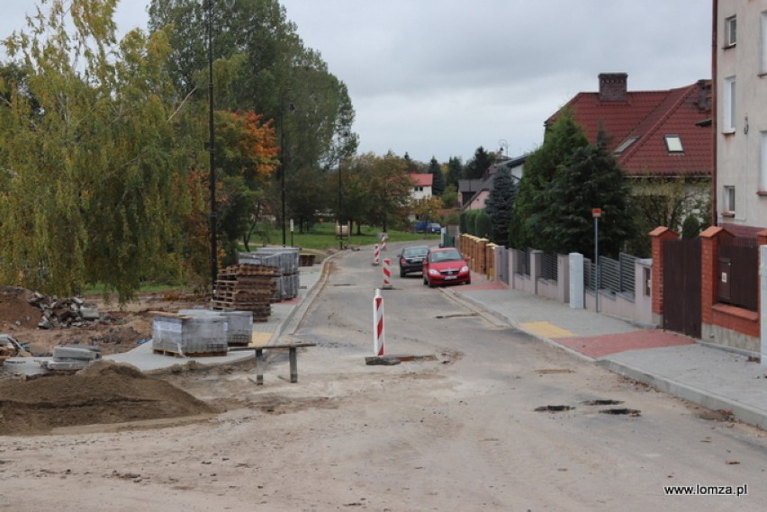 Inwestycje w Łomży. Kończą się remonty ulic. Zobacz, które prace zakończą się jeszcze w październiku [zdjęcia]