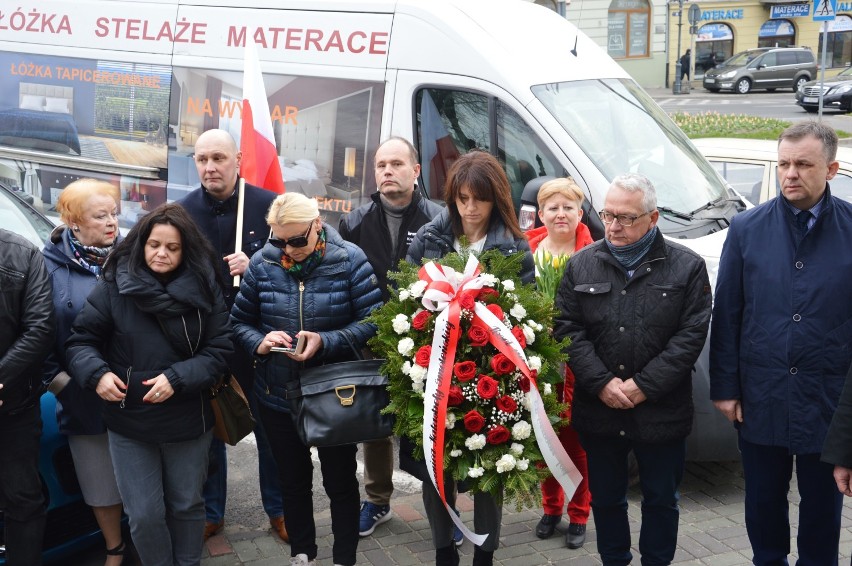 Obchody 9. rocznicy katastrofy smoleńskiej w Piotrkowie