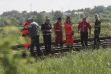 Legnica: pociąg śmiertelnie potrącił rowerzystę [zdjęcia]