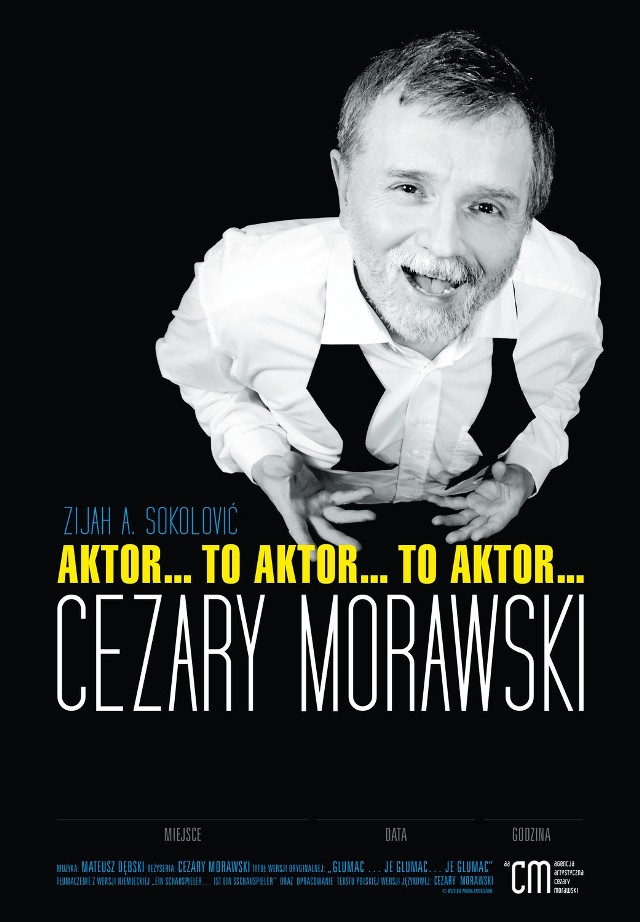 Cezary Morawski wystąpi w Tomaszowie Maz.