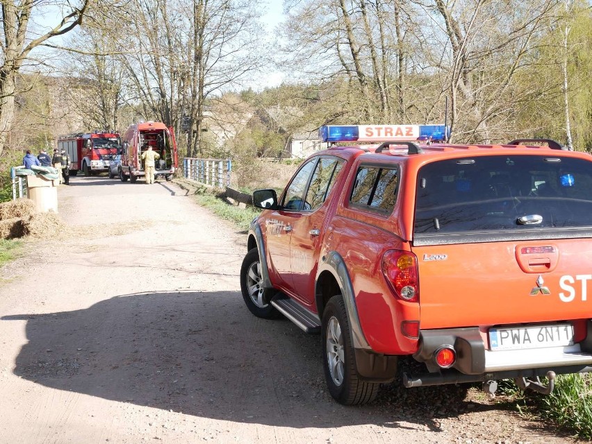 Na miejsce wezwano także specjalną grupę chemiczną