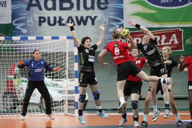 Obrona SPR Lublin, z bramkarką Justyną Jurkowską na czele, była bardzo mocnym punktem w meczu z Rulmentulem.