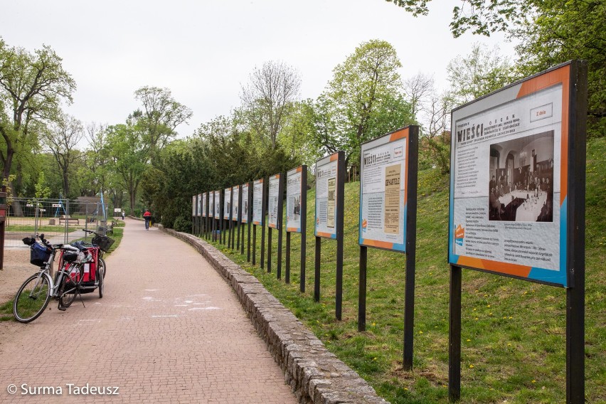 Stargardzki park Chrobrego w obiektywie Tadeusza Surmy - 12 maja 2021 roku