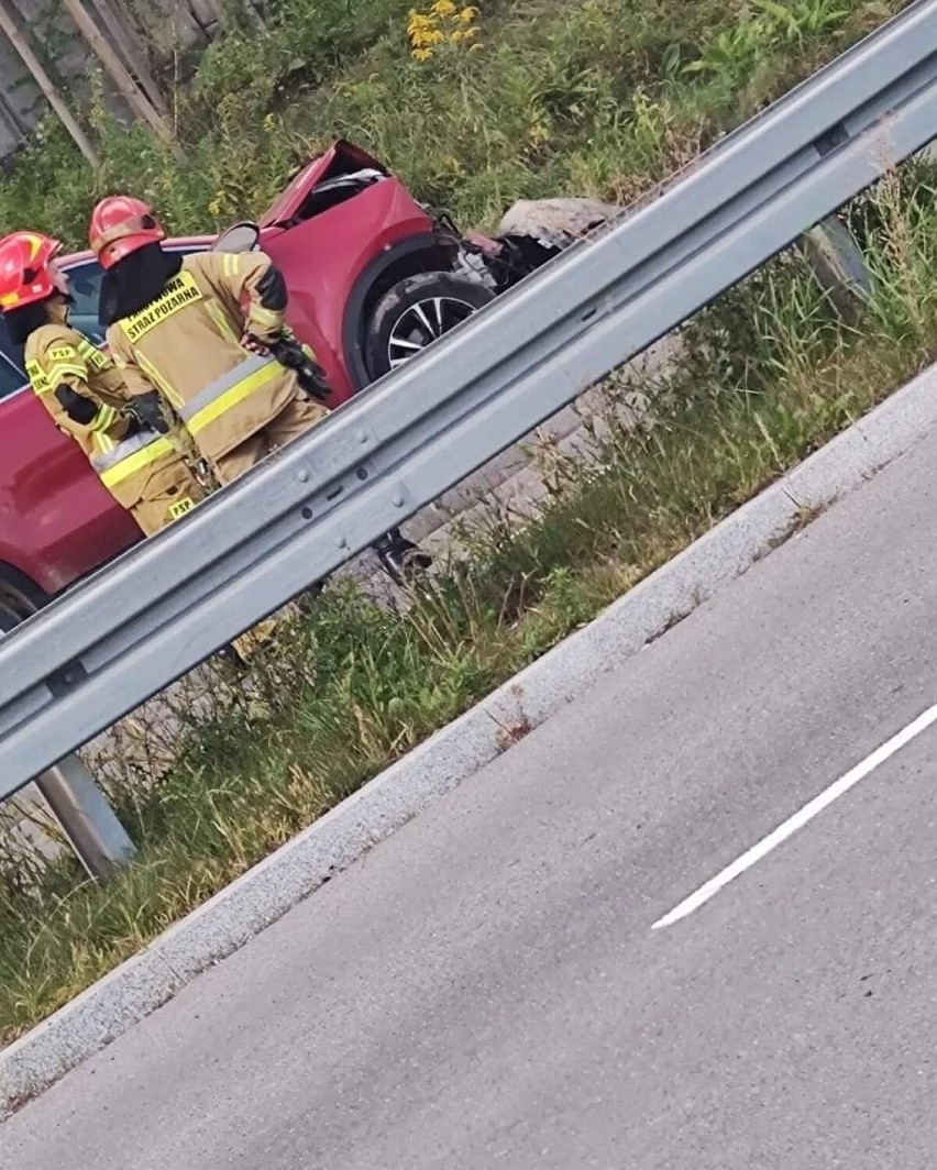 Kraków. Wypadek na Igołomskiej. Zderzenie czołowe