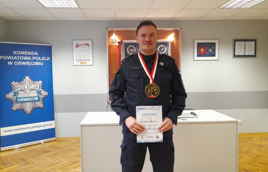 Wojciech Mazur wstąpił do Policji 12 lat temu