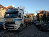 Poznań: Wypadek wojskowego transportu. Marcelińska zablokowana
