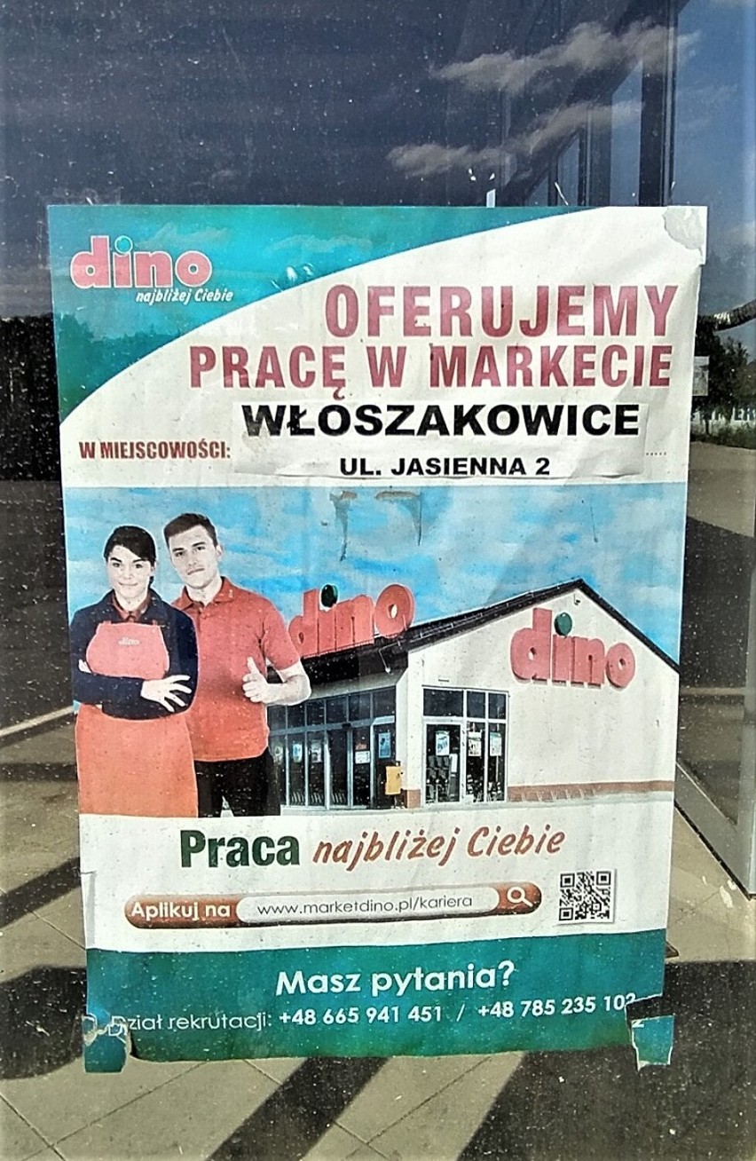 We Włoszakowicach otwierają nowe Dino. Market szuka nowych pracowników ZDJĘCIA