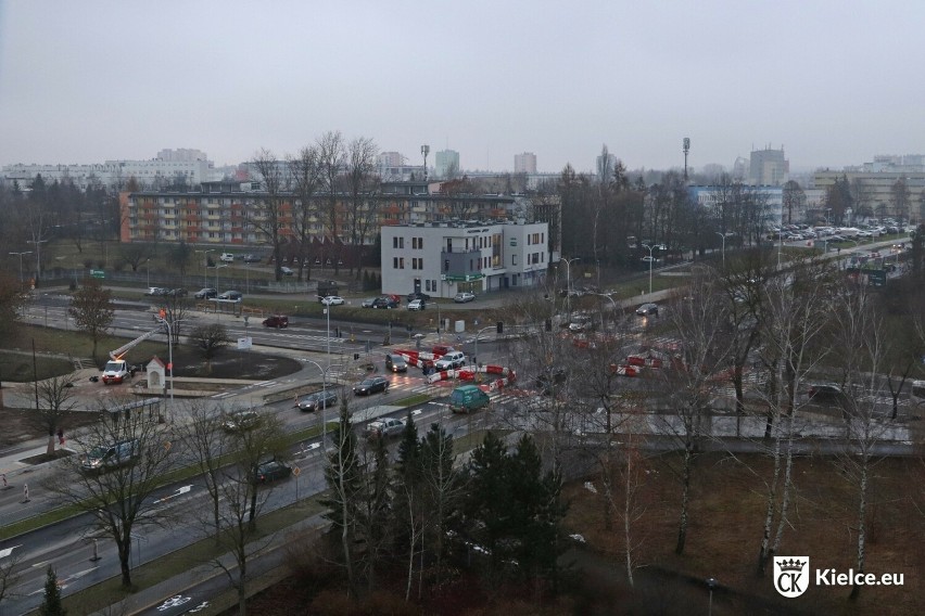 Zakończyła się przebudowa skrzyżowania ulic Jagiellońskiej,...
