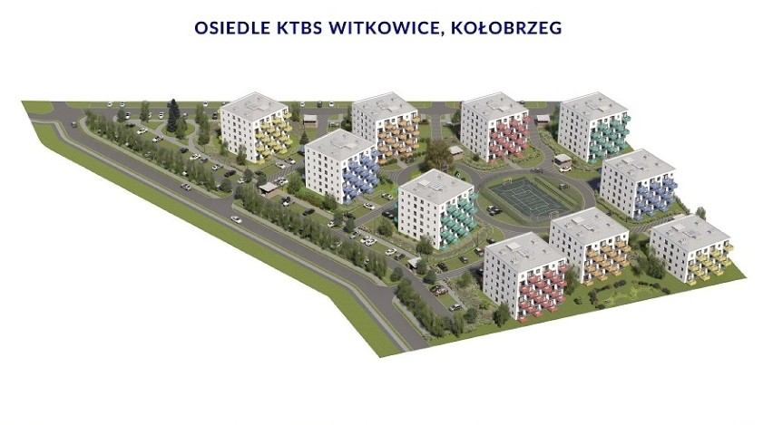 Rusza budowa nowego osiedla komunalnego w Kołobrzegu. Z mieszkaniami do wynajęcia