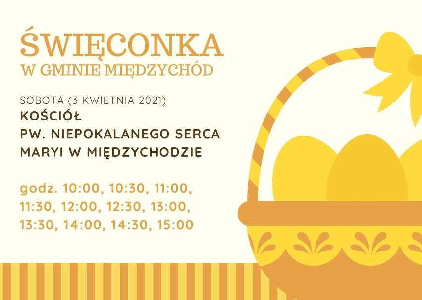 Święconka 2021 w gminie Międzychód