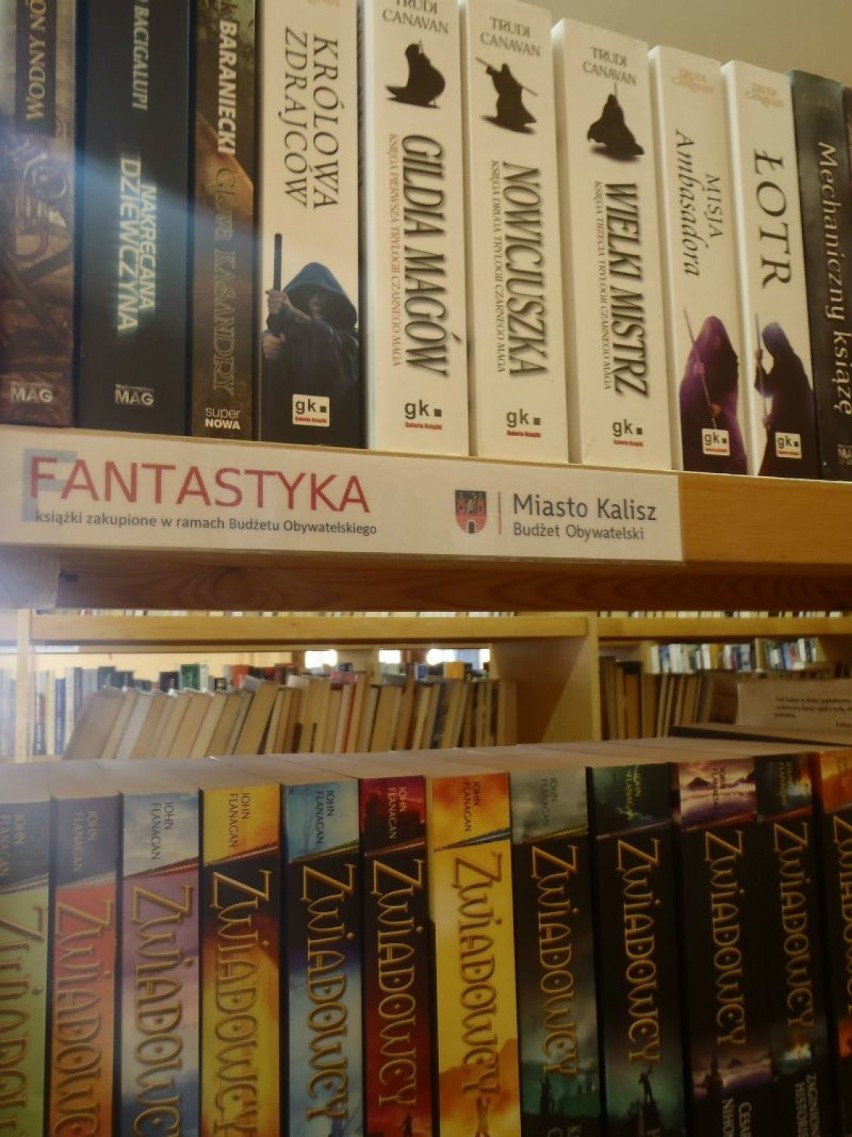 Biblioteka w Kaliszu wzbogaciła się o nowe książki